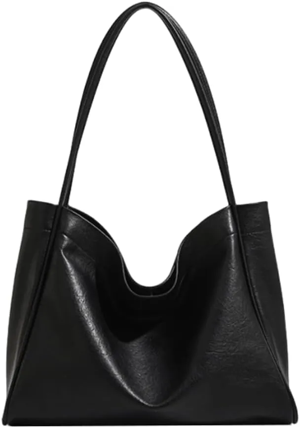 Slouchy Tote Bags for Women Retro Shoulder Bag Casual Hobo Purse Large Travel Bag Gym Bag Purse for Travel Business Work