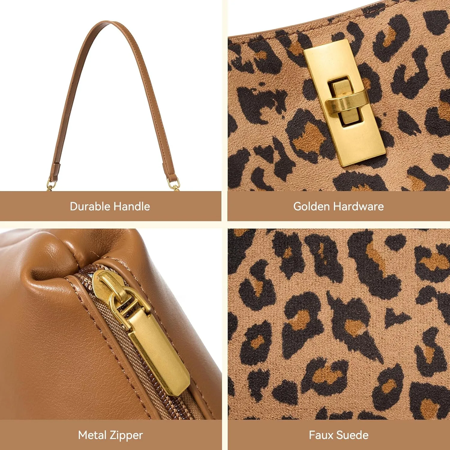 Small Bucket Bag Bucket Purse for Women Shoulder Purse Crossbody Handbag Mini Faux Suede Hobo Bag
