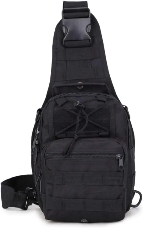 Small Hiking Daypack Sling Chest Bag Multifunctional Shoulder Messenger Crossbody Backpack Camping Pack