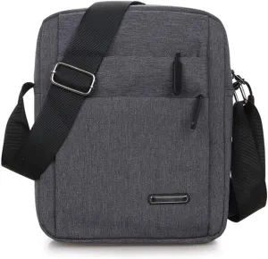 Small Messenger Bag Mens Crossbody Purse Sling Shoulder Pouch Casual Side Bag for Travel Bussiness Work