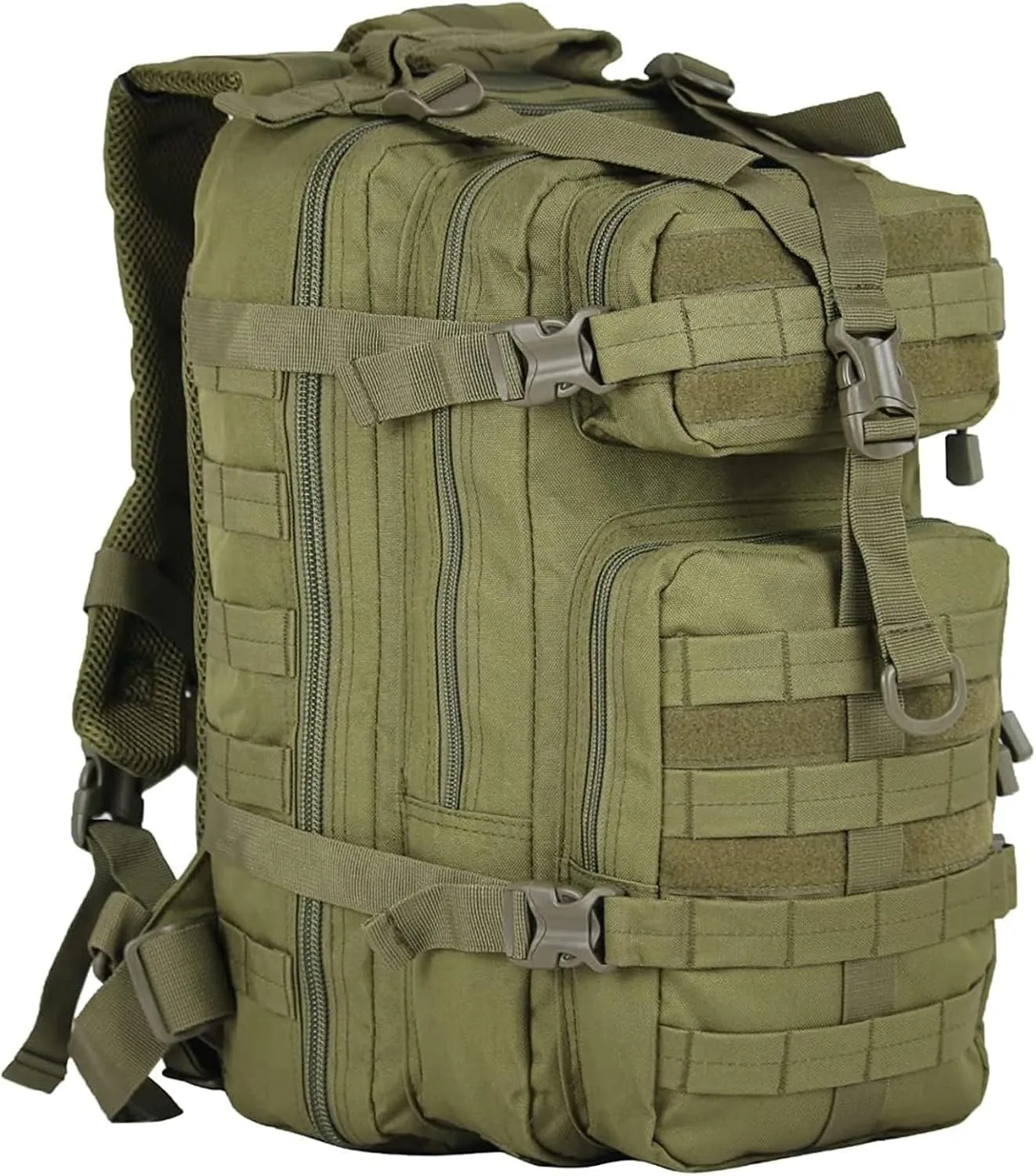 Small Military Tactical Backpack 30L Assault Backpack Tactical Bag for Outdoor,Hiking, Camping Travel (Green)