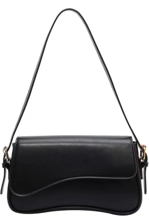 Small Shoulder Bag for Women Clutch Hobo Purse with Zipper Crossbody Purse Retro Vegan Leather Tote Handbag