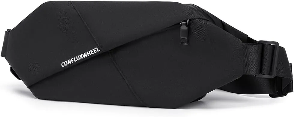 Small Sling Bag for Men & Women, Crossbody Backpack with Adjustable Shoulder Strap, Multifunctional Waterproof Sling Bag for Traveling, Running, Sports and Cycling