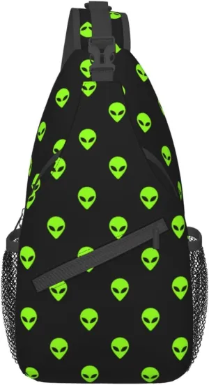 Space Planet Sling Bag,Multipurpose Crossbody Backpack Shoulder Chest Bag for Women Men Travel Hiking Daypack