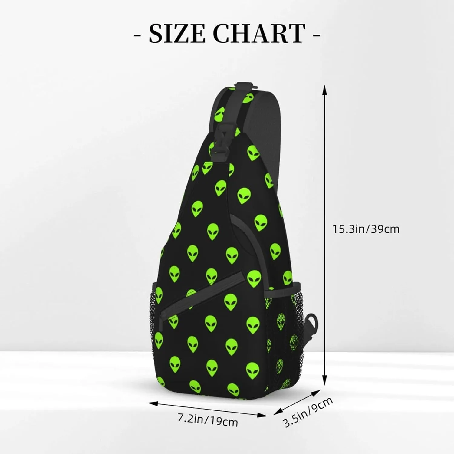 Space Planet Sling Bag,Multipurpose Crossbody Backpack Shoulder Chest Bag for Women Men Travel Hiking Daypack