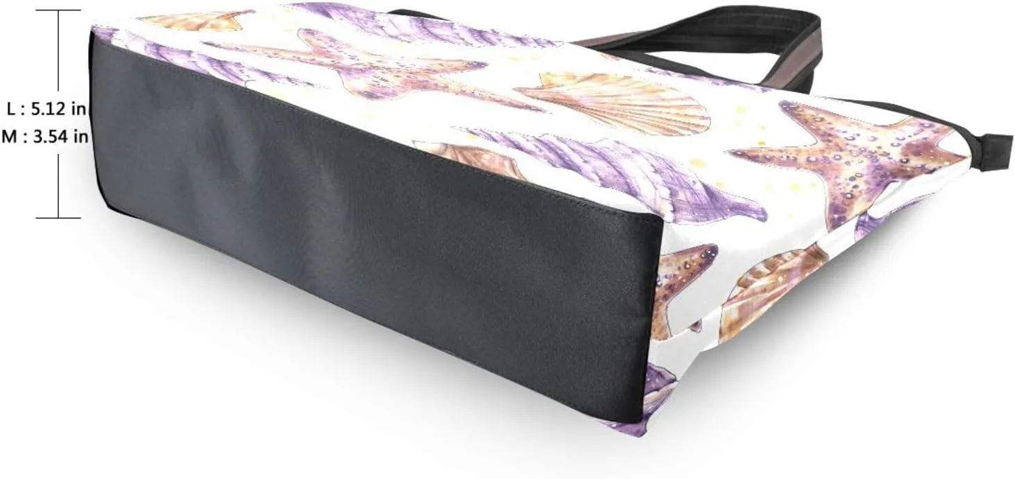 Spacious Ladies Work Bag Organizer Zippered Tote Water-Resistant Shoulder Handbag for Office & Travel