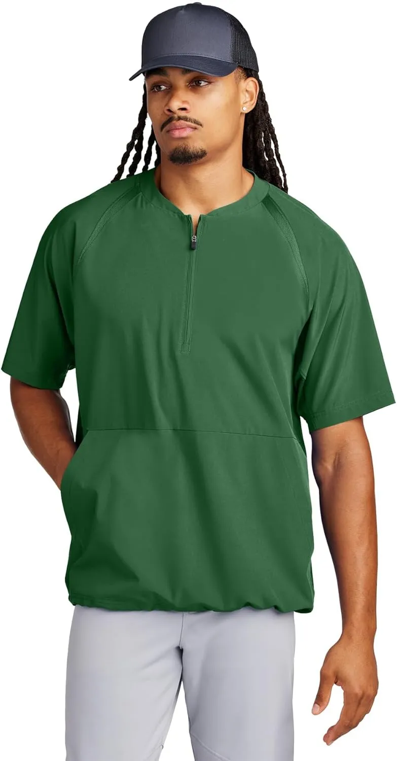 Sport-Tek® Repeat 1/2-Zip Short Sleeve Jacket JST489
