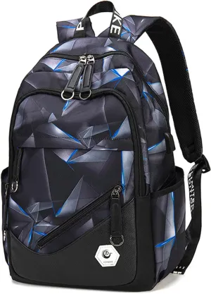 Sqodok School Backpack Teenage Boy Girls Bookbag Kids Casual Daypack Schoolbag