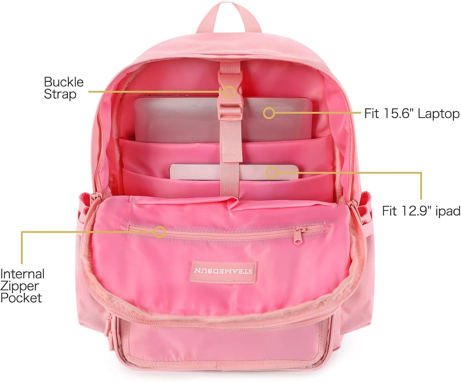STEAMEDBUN Ita Bag Backpack with insert Pin Display Backpack for School Anime Cosplay