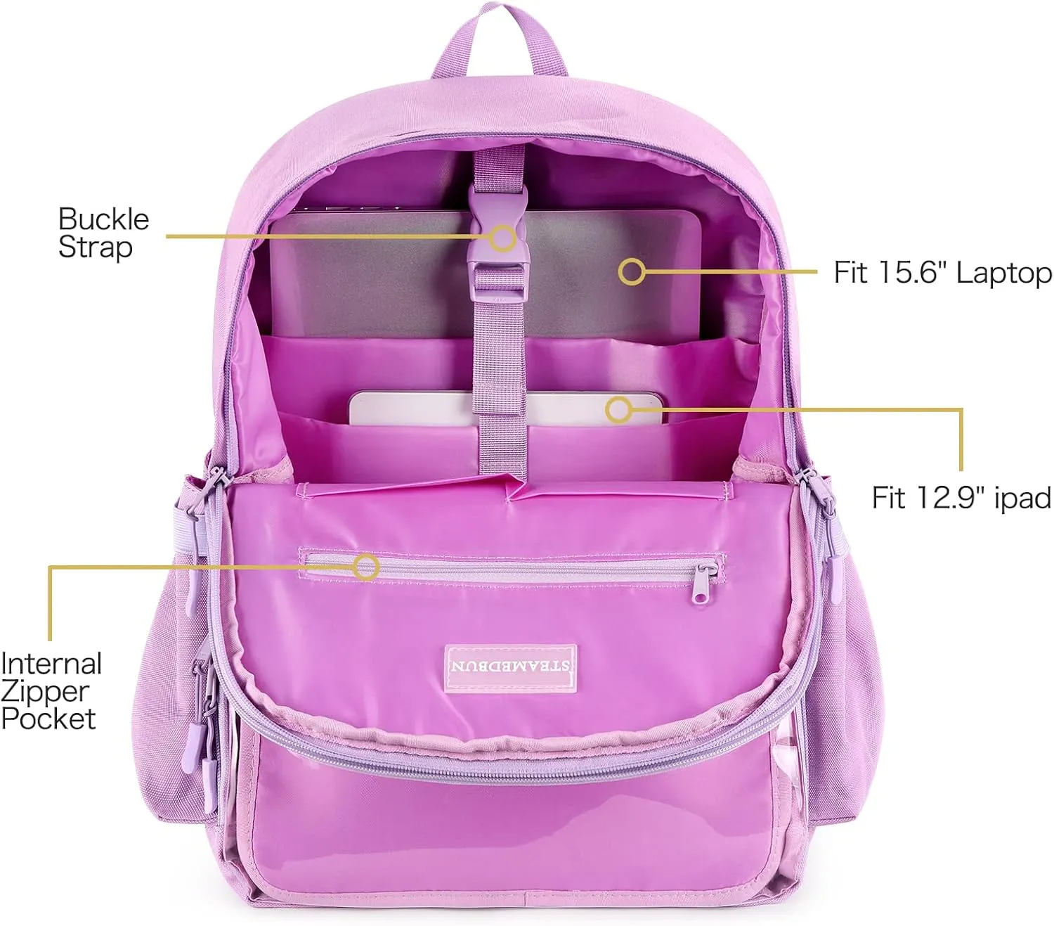STEAMEDBUN Ita Bag Backpack with insert Pin Display Backpack for School Anime Cosplay