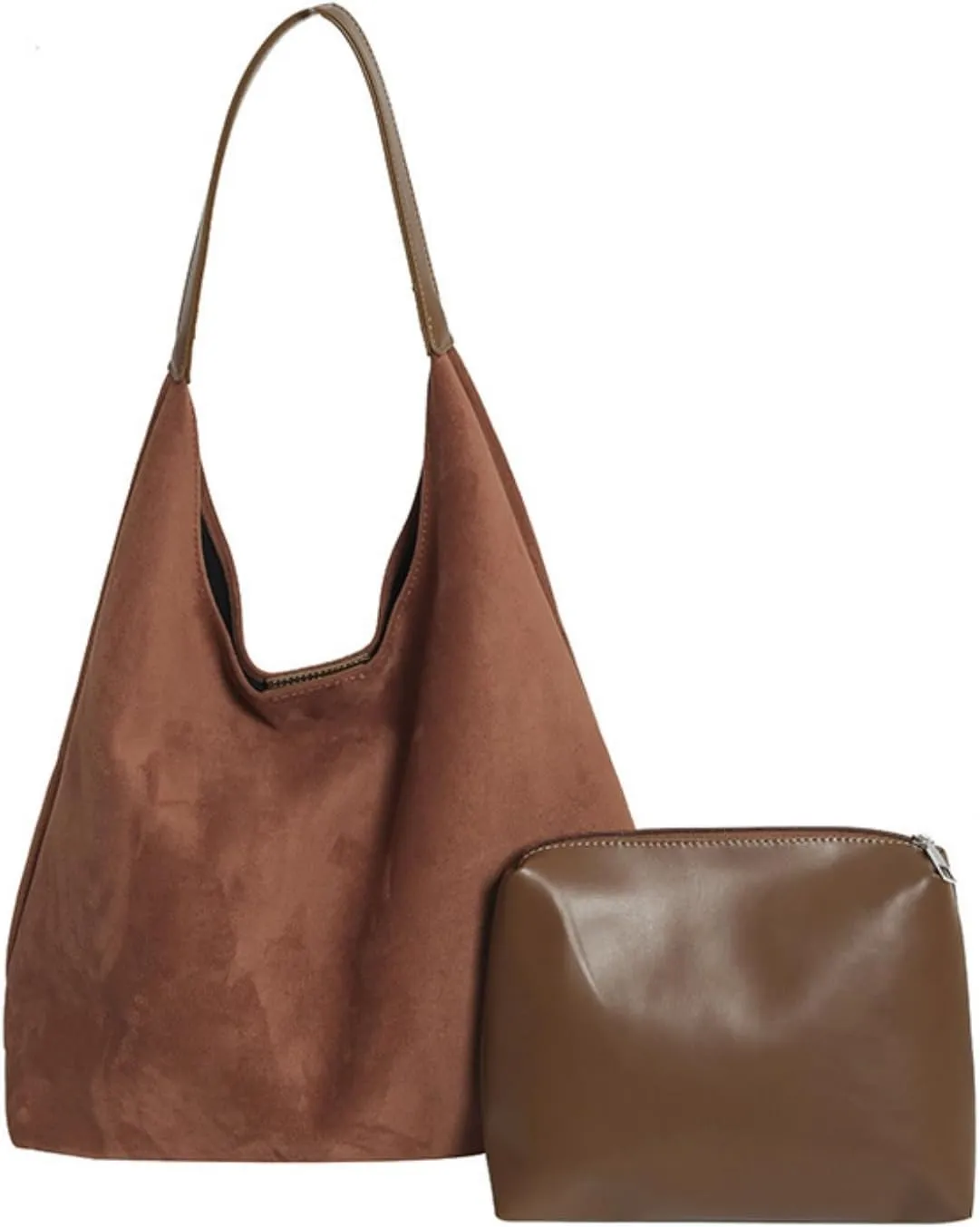 Suede Bags for Women 2024: Slouchy Hobo & Shoulder Bags for Work