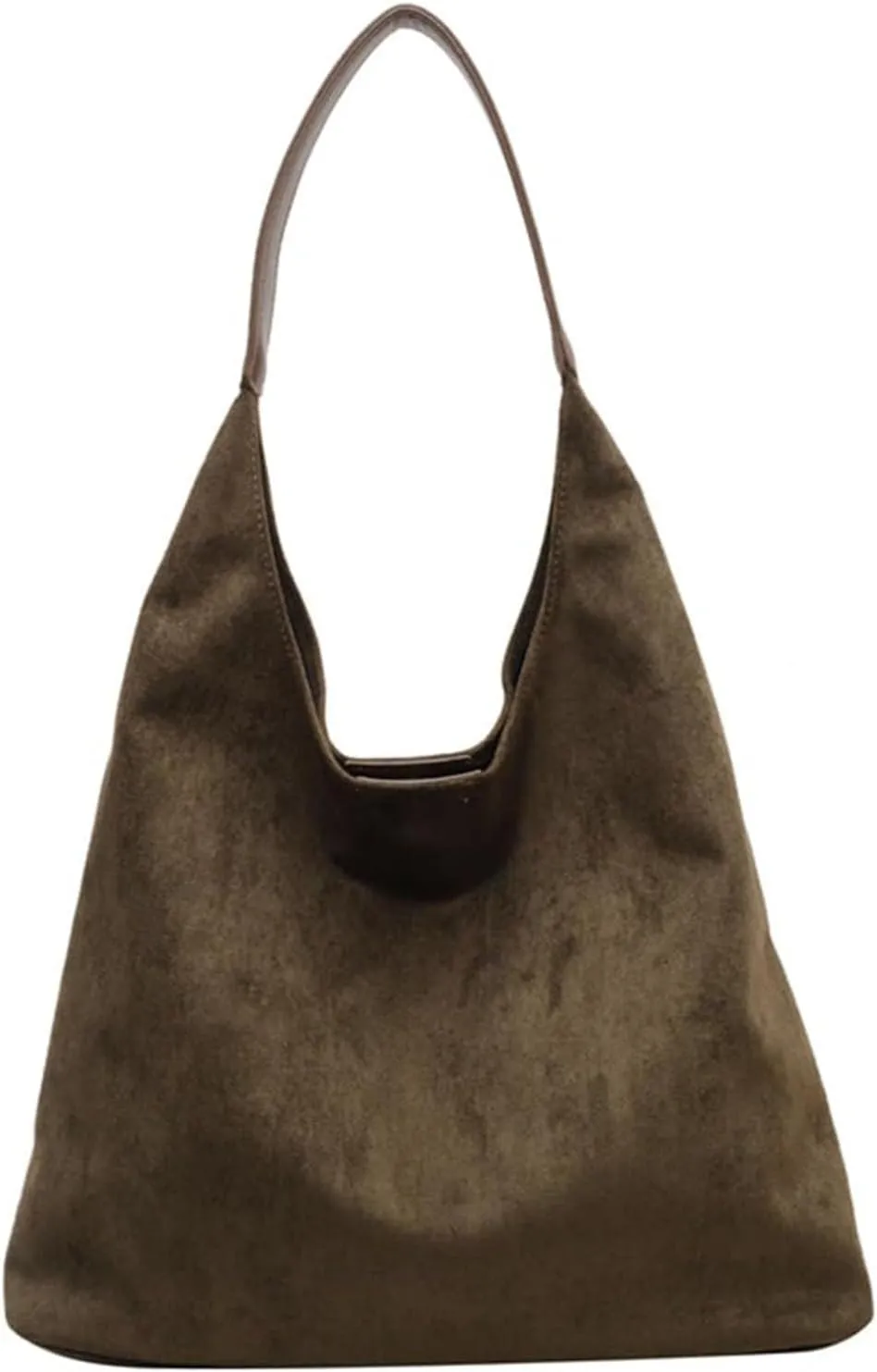 Suede Tote Bags for Women, Slouchy Faux Suede Bag Hobo Handbags, Suede Purse Shoulder Bag