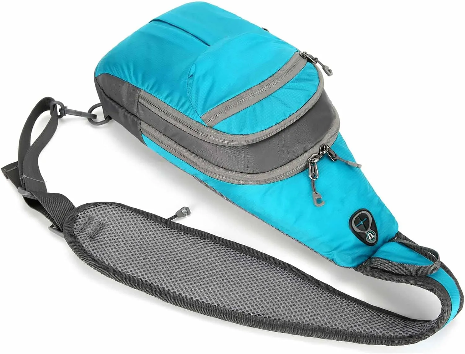 Super Lightweight Waterproof Nylon Chest Sling Bag Crossbody Daypack for Men Women 5L Sport Outdoor Travel Hiking