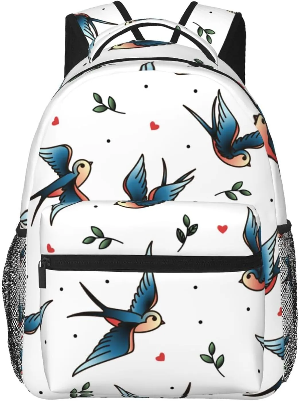 Swallows Backpack Laptop Backpack Sports Travel Shoulder bag Light casual backpack
