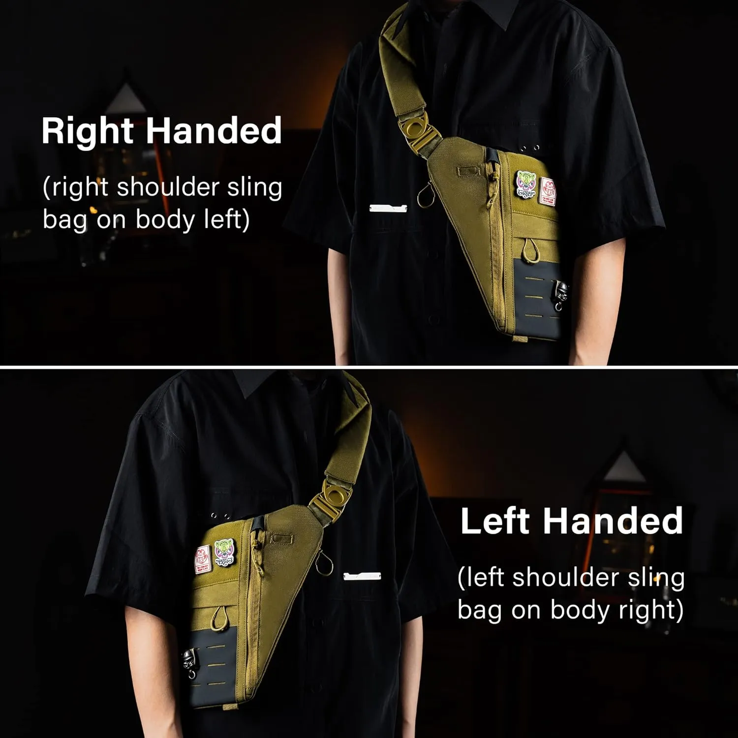 TACTICAL GEEK Lightweight Multipurpose Daypack for Daily Carry, Outdoor Sports, Hiking, Camping, Trekking