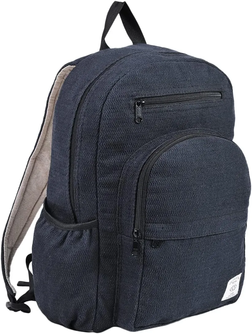 THE COLLECTION ROYAL Himalayan Hemp Cotton Hippie Boho Cloth Casual Bag Daypack Backpack