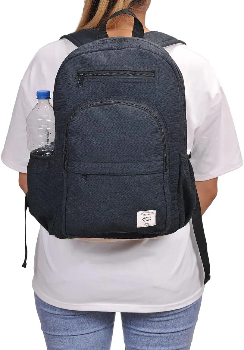 THE COLLECTION ROYAL Himalayan Hemp Cotton Hippie Boho Cloth Casual Bag Daypack Backpack