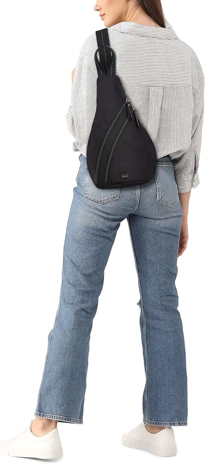 The Sak Esperato Medium Sling Backpack in Recycled Nylon