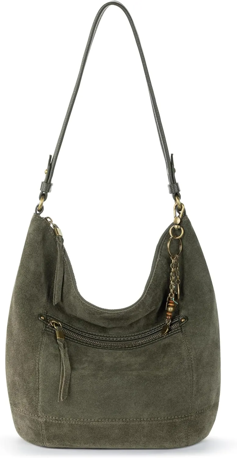 The Sak Sequoia Hobo Bag - Premium Large Leather Women's Handbag for Everyday & Travel - Durable Purse With Zipper Pocket