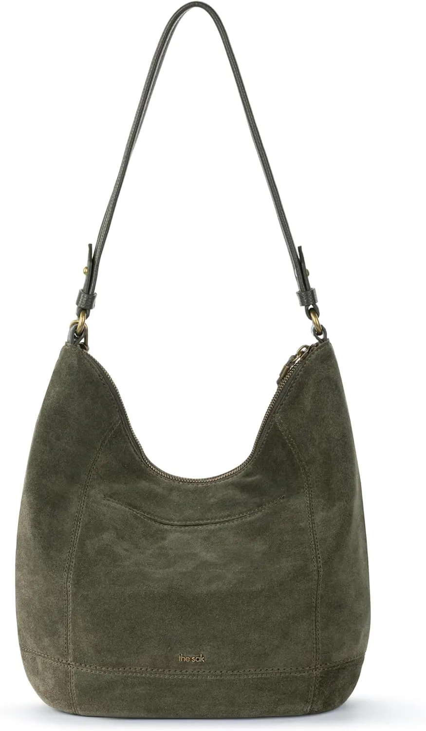 The Sak Sequoia Hobo Bag - Premium Large Leather Women's Handbag for Everyday & Travel - Durable Purse With Zipper Pocket