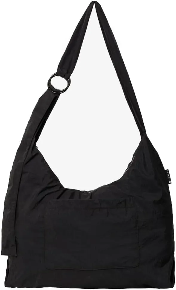 Thread Wallets Slouchy Bag for Women & Men - Crescent Sling Bag with Adjustable Strap and Zip Pocket, Unstructured & Foldable