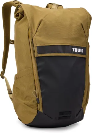 Thule Paramount Bike Commuter Backpack - 20L Capacity - Adjustable fit - 16" Padded Laptop Sleeve and 11" Tablet Pocket - Rolltop Closure - Side Phone Pocket - Taillight Loop