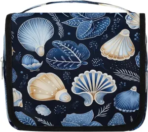 Toiletry Bag Hanging Toiletry Bag Travel Essentials Makeup Bag Travel Size Toiletries Bag Sea Shells Travel Essentials For Women Travel Containers For Toiletries