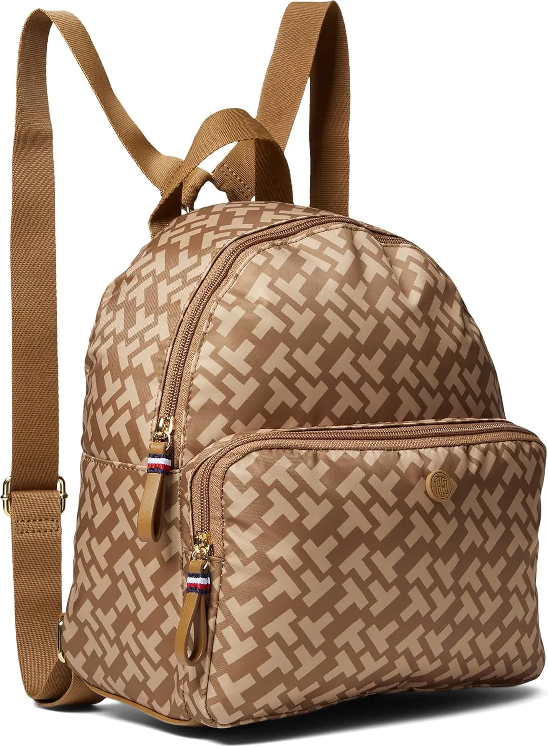Tommy Hilfiger Allison II Dome Backpack Toasted Coconut/Tannin One Size