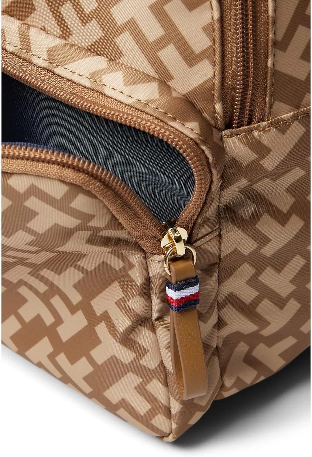 Tommy Hilfiger Allison II Dome Backpack Toasted Coconut/Tannin One Size