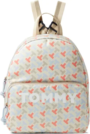 Tommy Hilfiger Cory II Medium Dome Backpack Stone Multi One Size