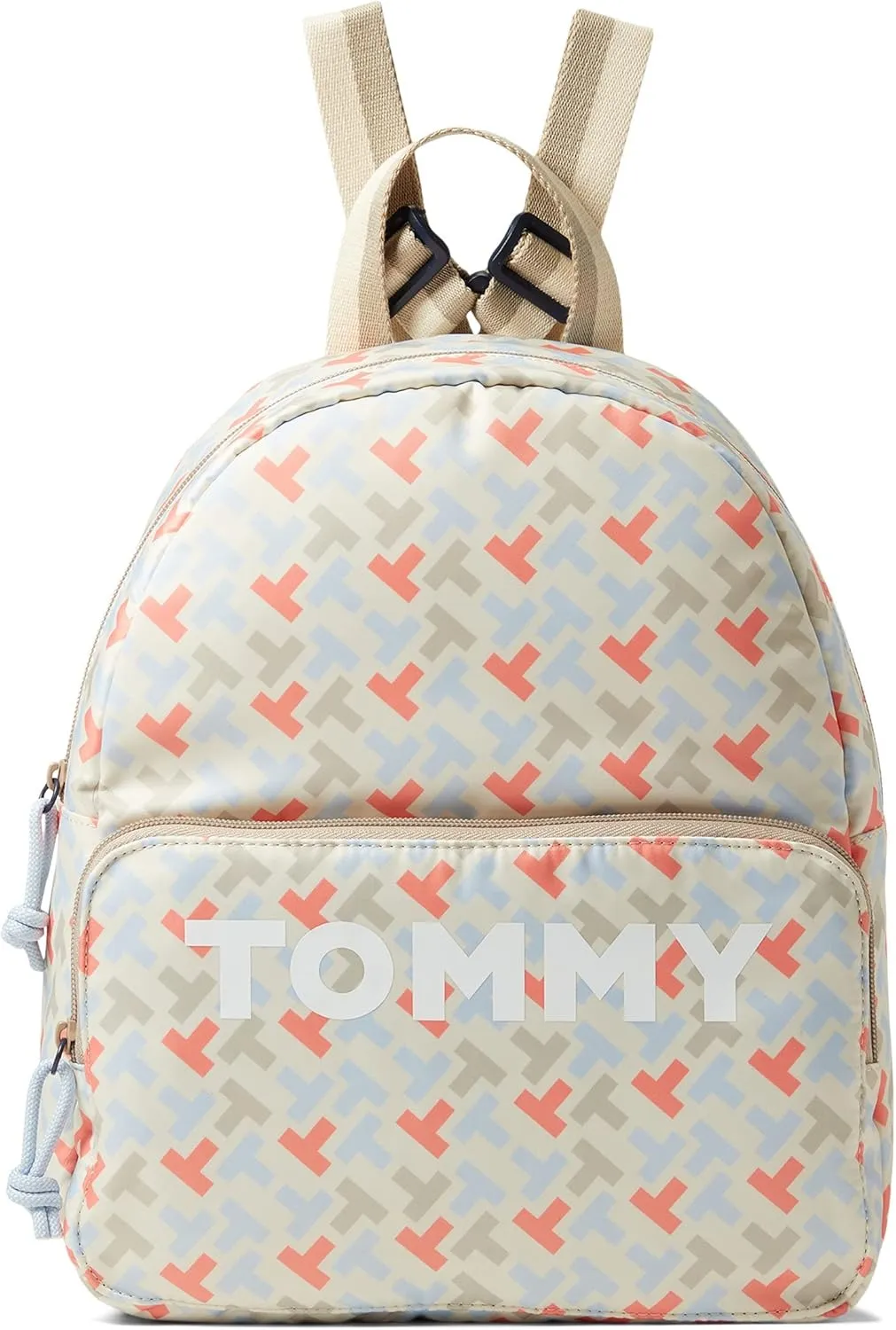 Tommy Hilfiger Cory II Medium Dome Backpack Stone Multi One Size