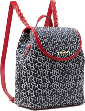 Tommy Hilfiger Keylee Backpack Jacquard Navy/White One Size