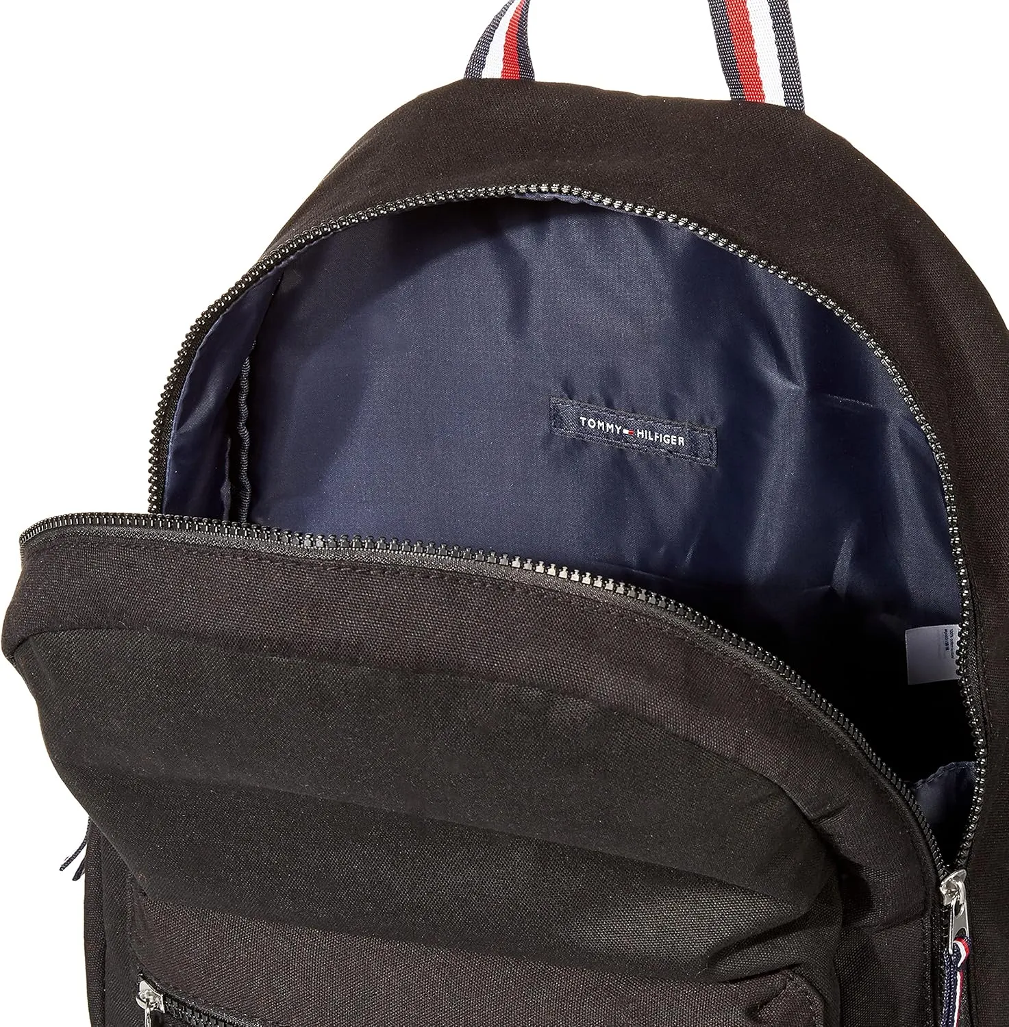 Tommy Hilfiger Men's Gino Backpack, Deep Black, One Size