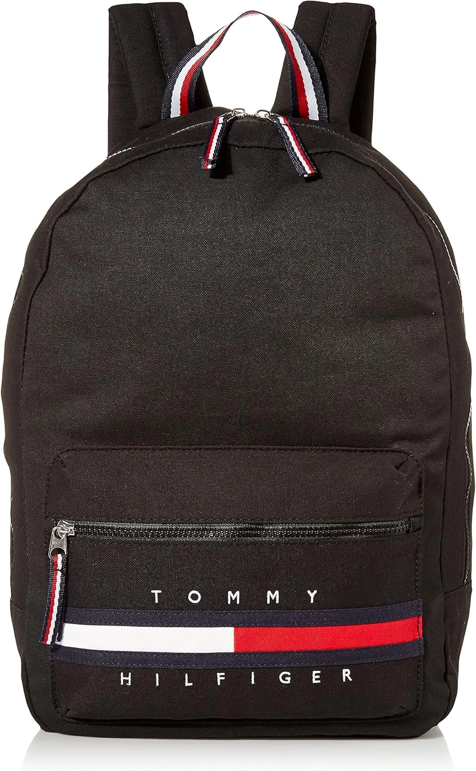 Tommy Hilfiger Men's Gino Backpack, Deep Black, One Size