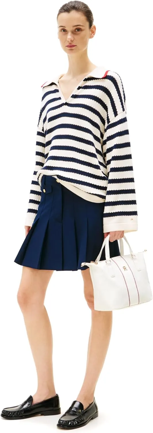 Tommy Hilfiger Poppy Small Tote Bag with Removable Crossbody Strap