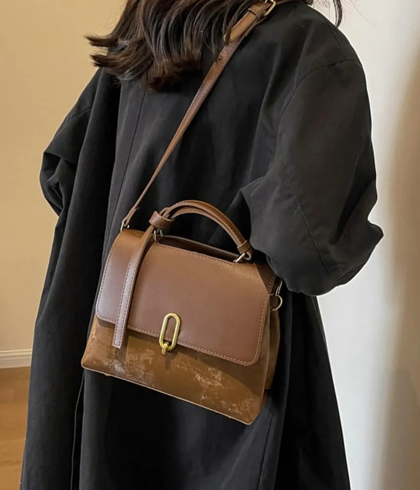Top Handle Satchel Bag for Women Tote Bag Suede Designer Crossbody Purse Vegan Leather Shoulder Handbag Purse