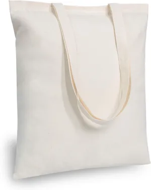 TOPDesign 192-Pack Economical 16"x15" Cotton Tote Bags, Lightweight Medium Reusable Grocery Shopping Cloth Bags, Suitable for DIY, Advertising, Promotion, Gift, Activity