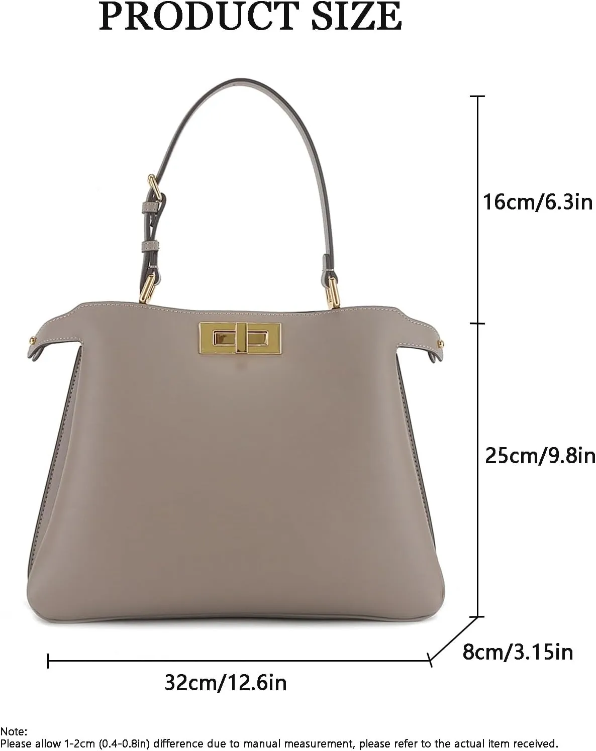 Tote Bag for Women, Genuine Leather Top Handle Handbag, Fashion Vintage Shoulder Bag, Crossbody Bag, Hobo Purse.