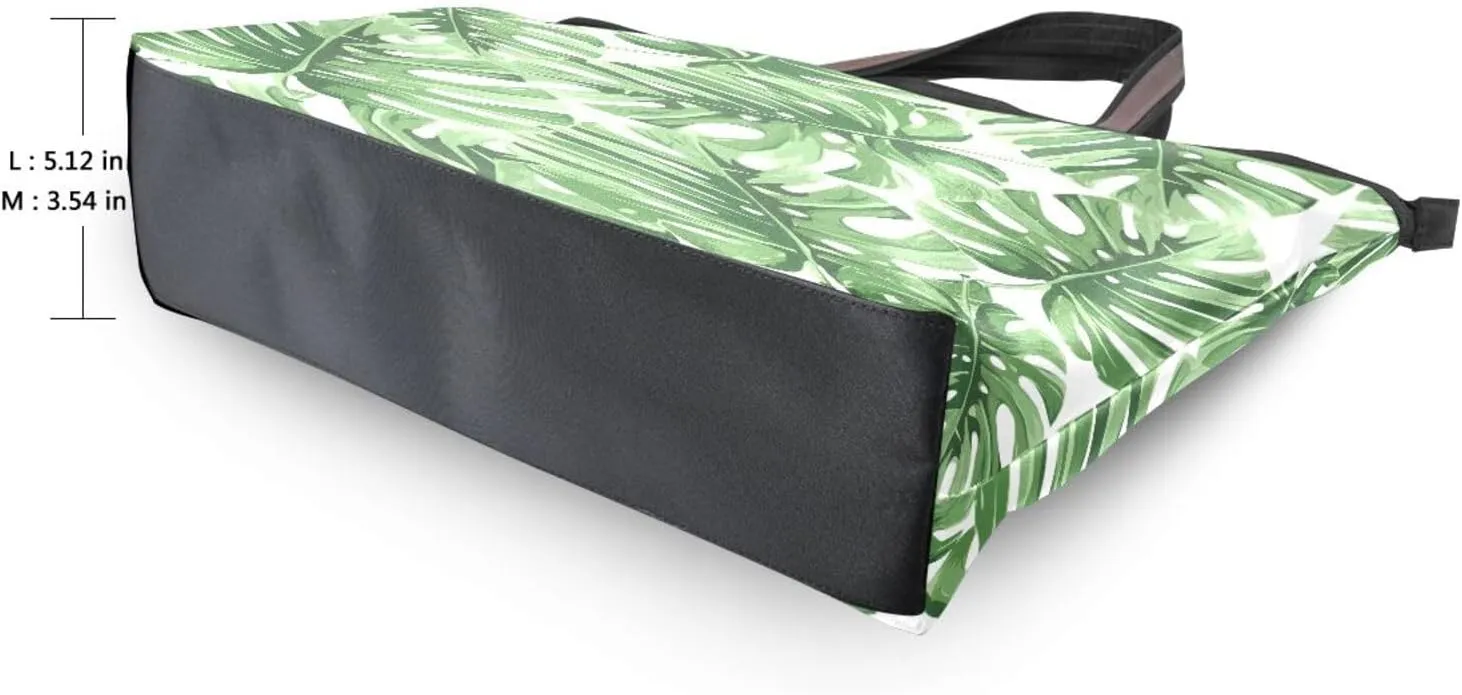 Tote Bag for Women with Zipper,Polyester Tote Purse Holiday Tote Bag Work Handbag Women Gift