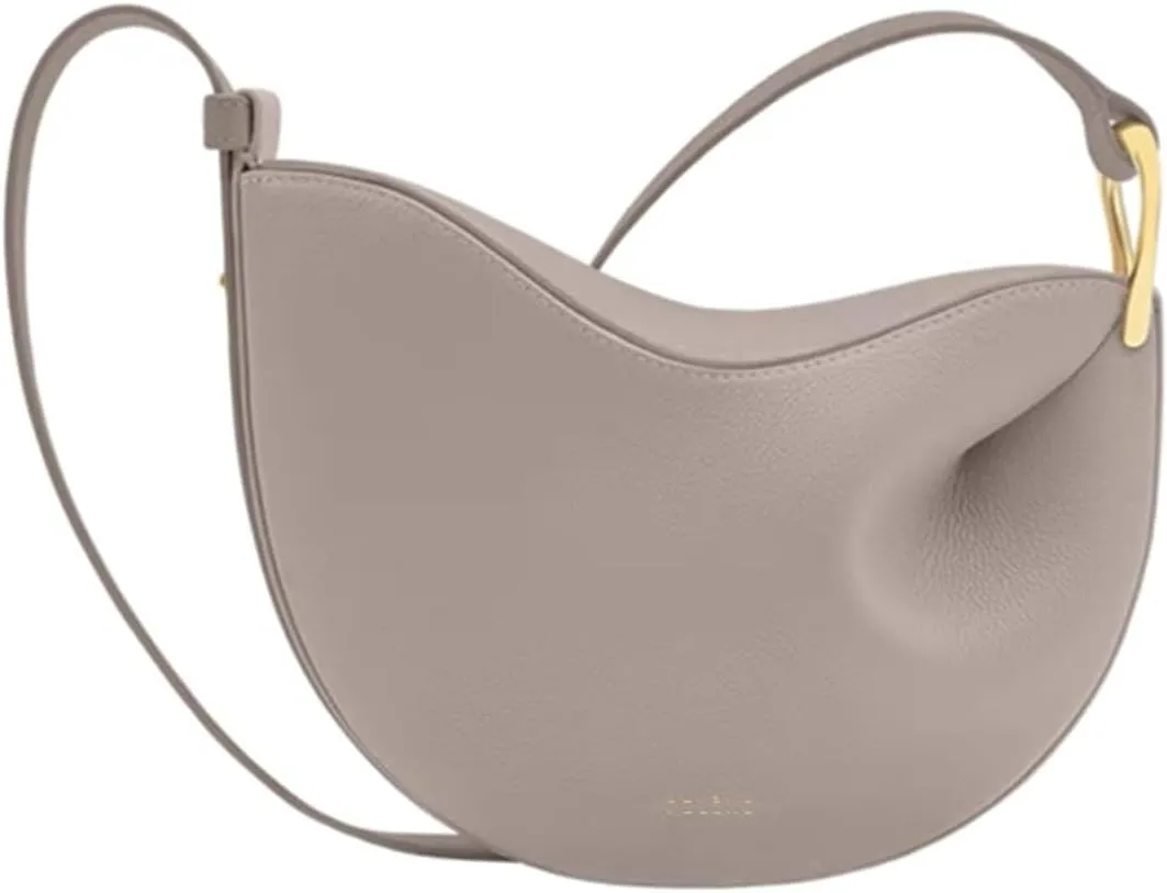 Tote Bag for Women,Pea Shoulder Bag,Designer Luxury Hobo Saddle Bag,Crescent Crossbody Bag.