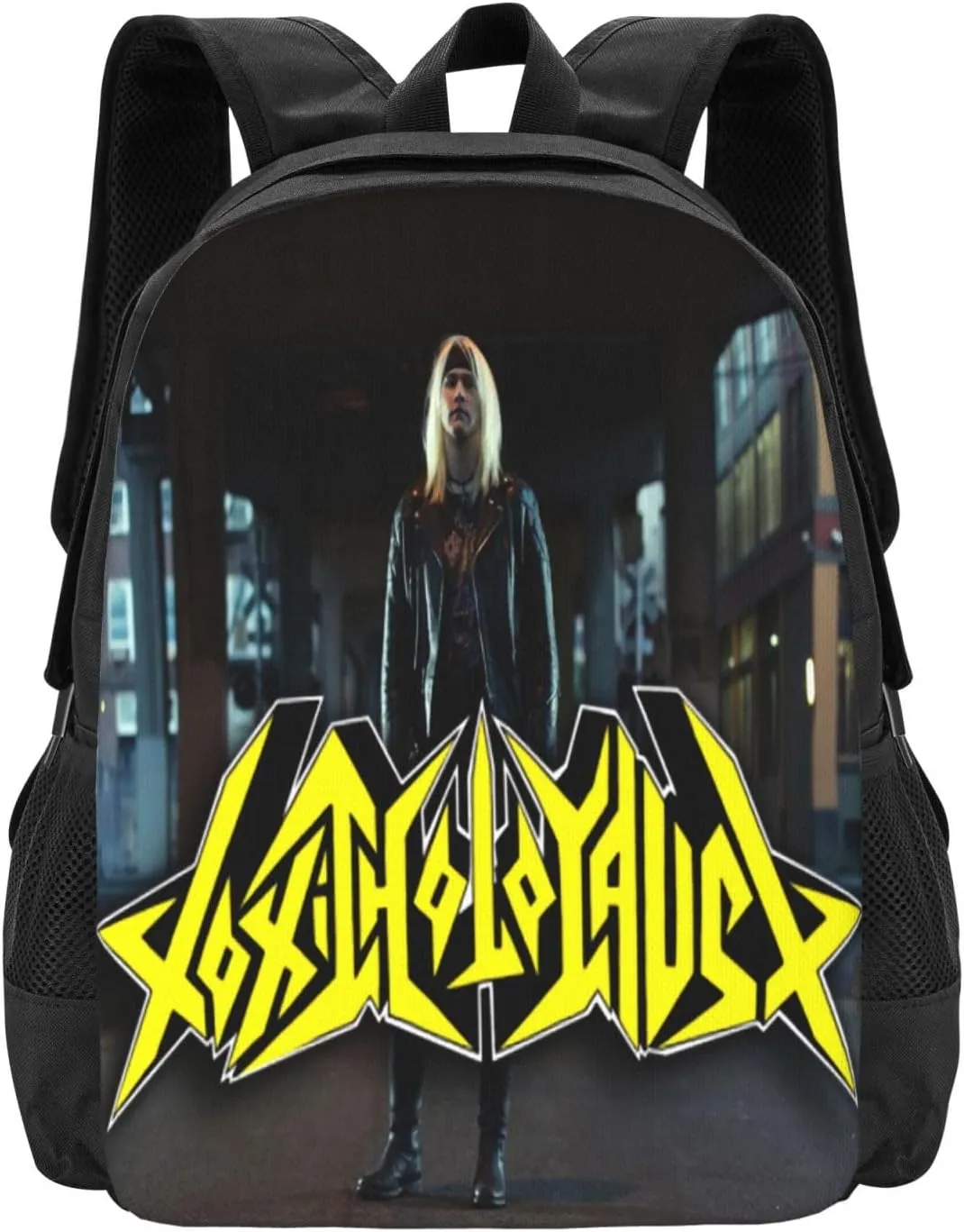 Toxic Music Holocaust Backpack Fashion Laptop Bag Lightweight Work Daypack Hiking Backpacks Outdoor Shoulder Bags