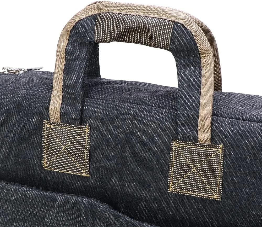 TRANSON Art Portfolio Case Artist Backpack Canvas Bag Large 26” x 19.5”