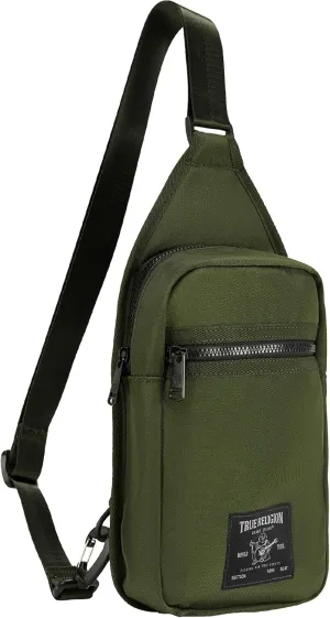 True Religion Crossbody Bags for Women & Men, Sling Bag for Men, Women Cross Body Bag, Sling Backpack Travel Bag Travel Purse