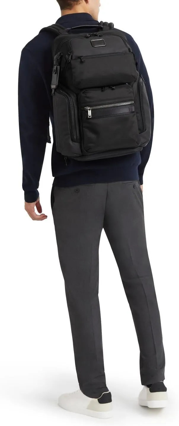 TUMI - Alpha Bravo Nomadic Backpack - Durable Carry On Backpack - 18.8" X 15.0" X 9.0" - Fits up to 15" Laptop - Black