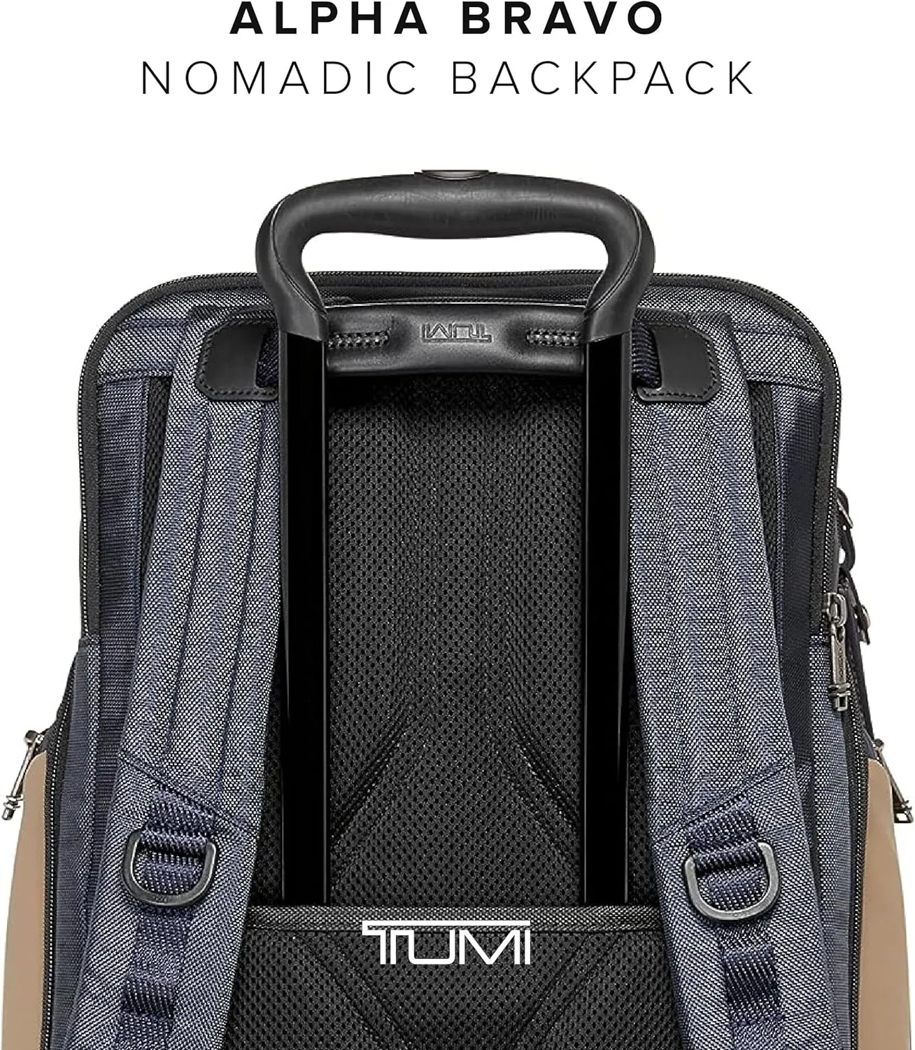 TUMI - Alpha Bravo Nomadic Backpack - Durable Carry On Backpack - 18.8" X 15.0" X 9.0" - Fits up to 15" Laptop - Black