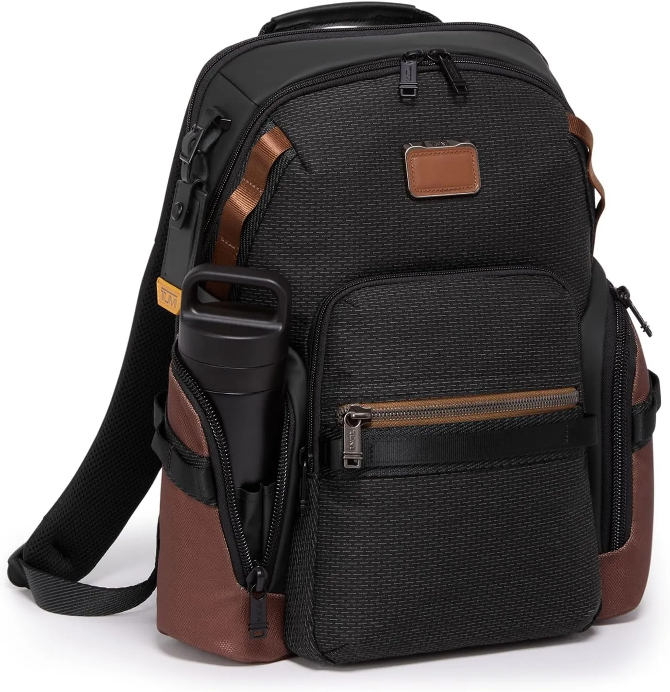 Tumi Men's Navigation Backpack, Black/Onyx, One Size