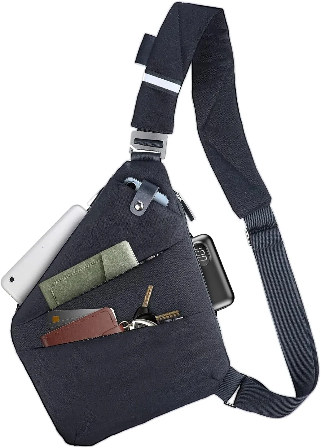 VADOO Anti-theft Crossbody Bags for Women, Shoulder Sling Bag for Men Lightweight Chest Bag for Travel Sport