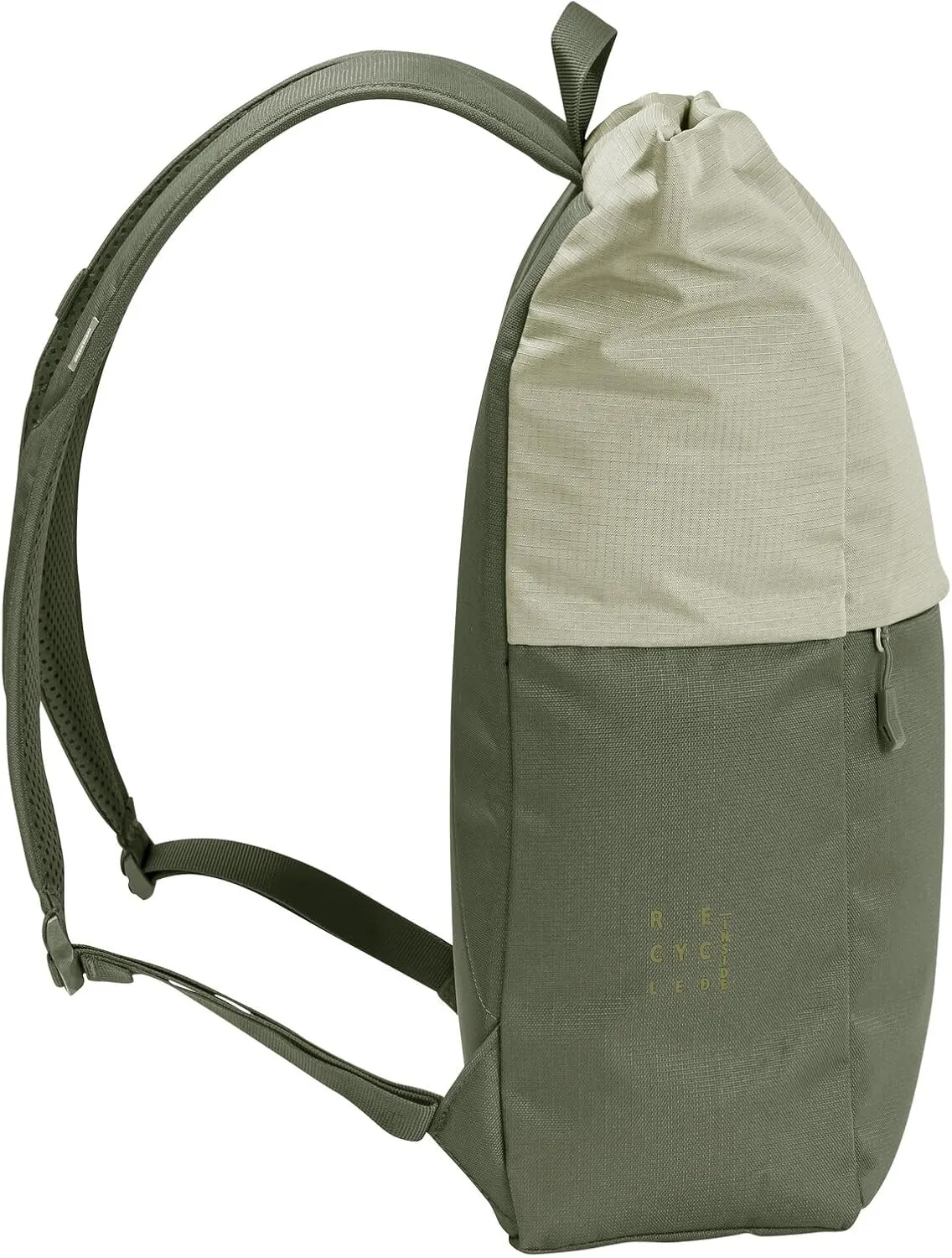 VAUDE Unisex Adult Green Tablet Backpack, 14L, Recycled Materials, Modern, Not Water Resistant, Nylon, Bag, Everyday Use, Carrying Tablet, Traveling