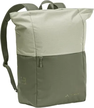 VAUDE Unisex Adult Green Tablet Backpack, 14L, Recycled Materials, Modern, Not Water Resistant, Nylon, Bag, Everyday Use, Carrying Tablet, Traveling