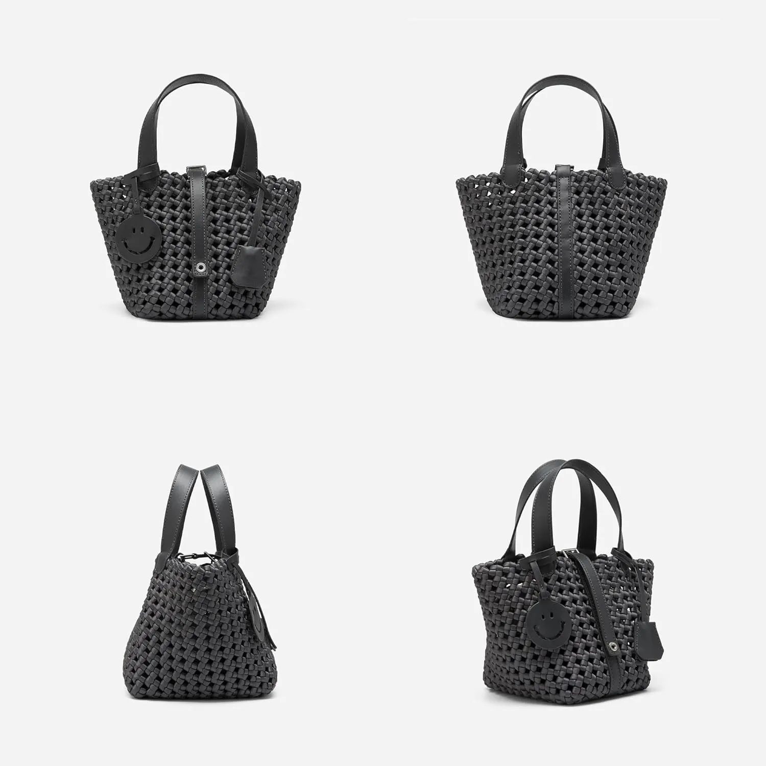 Vegan Leather Tote Bag for Women, Hobo Shoulder Bag, Crossbody Handbag with Matching Purse, Stylish Versatile